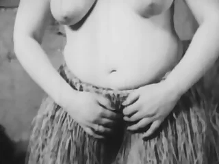 The Hula Girl Hairy And Gaping void Sucking